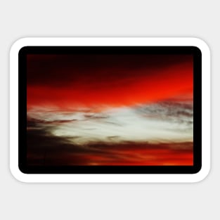 Red Sky Sticker